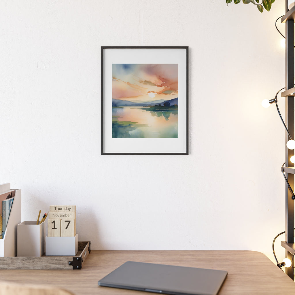 Poster mit Holzrahmen, Art.-Nr. AP 00148 P