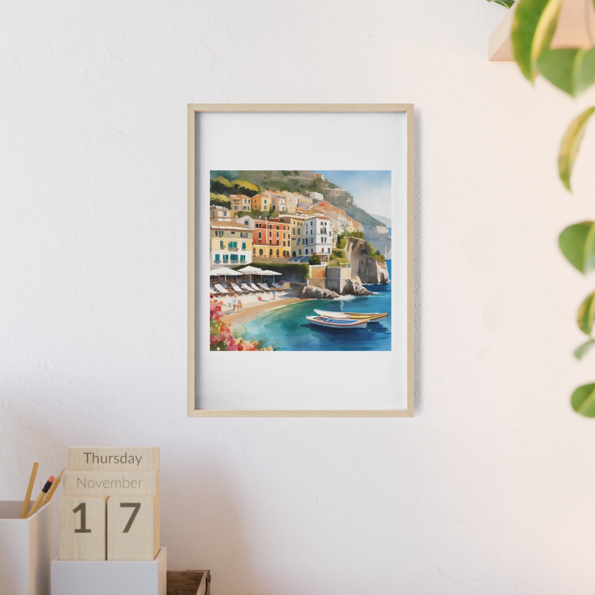 Poster mit Holzrahmen, Art.-Nr. AP 00112 P