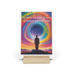 Aufsteller mit Ständer, Art.-Nr. G 001e-3