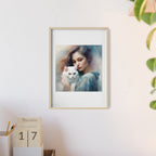 Poster mit Holzrahmen, Art.-Nr. AP 00111 P