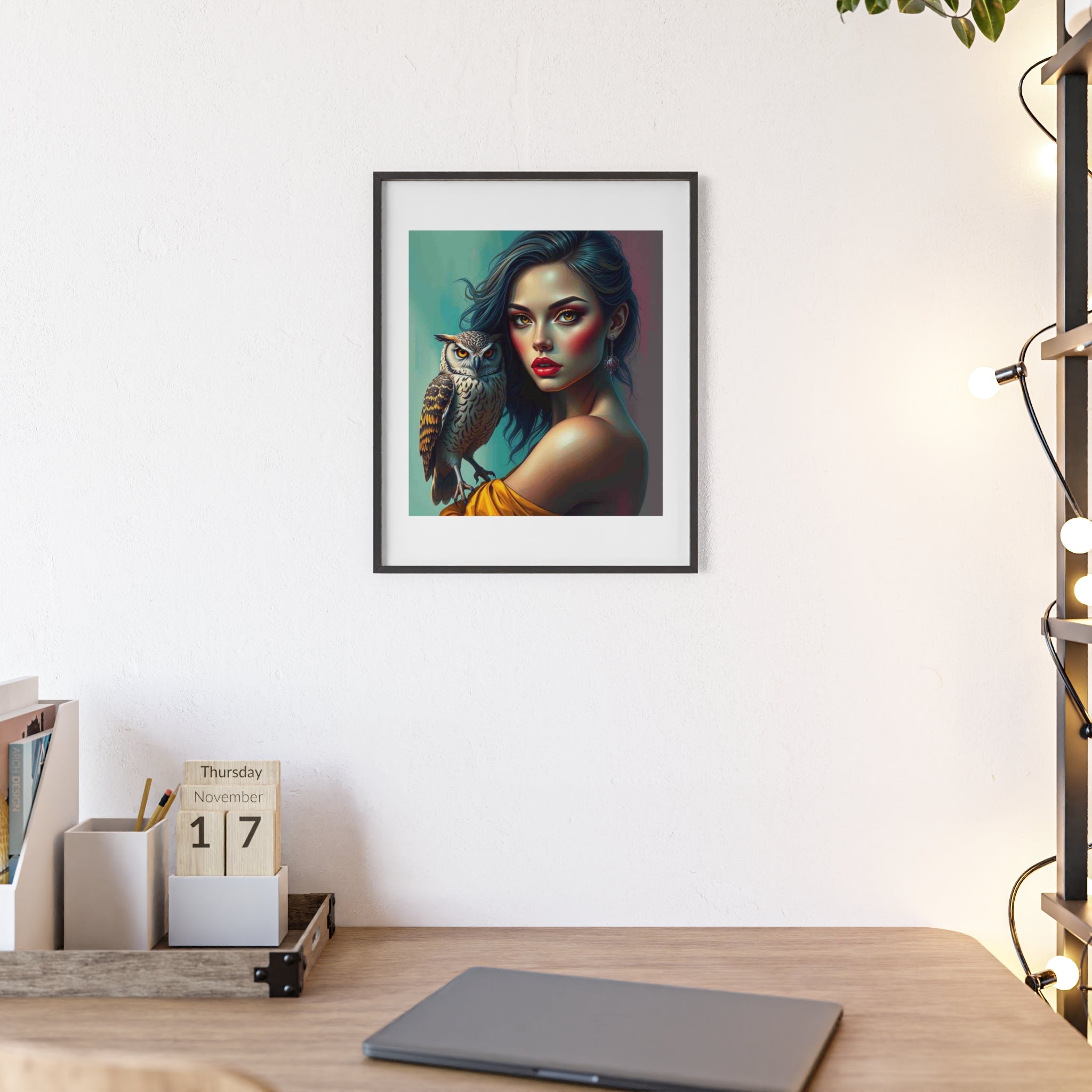 Poster mit Holzrahmen, Art.-Nr. FY 00121 P