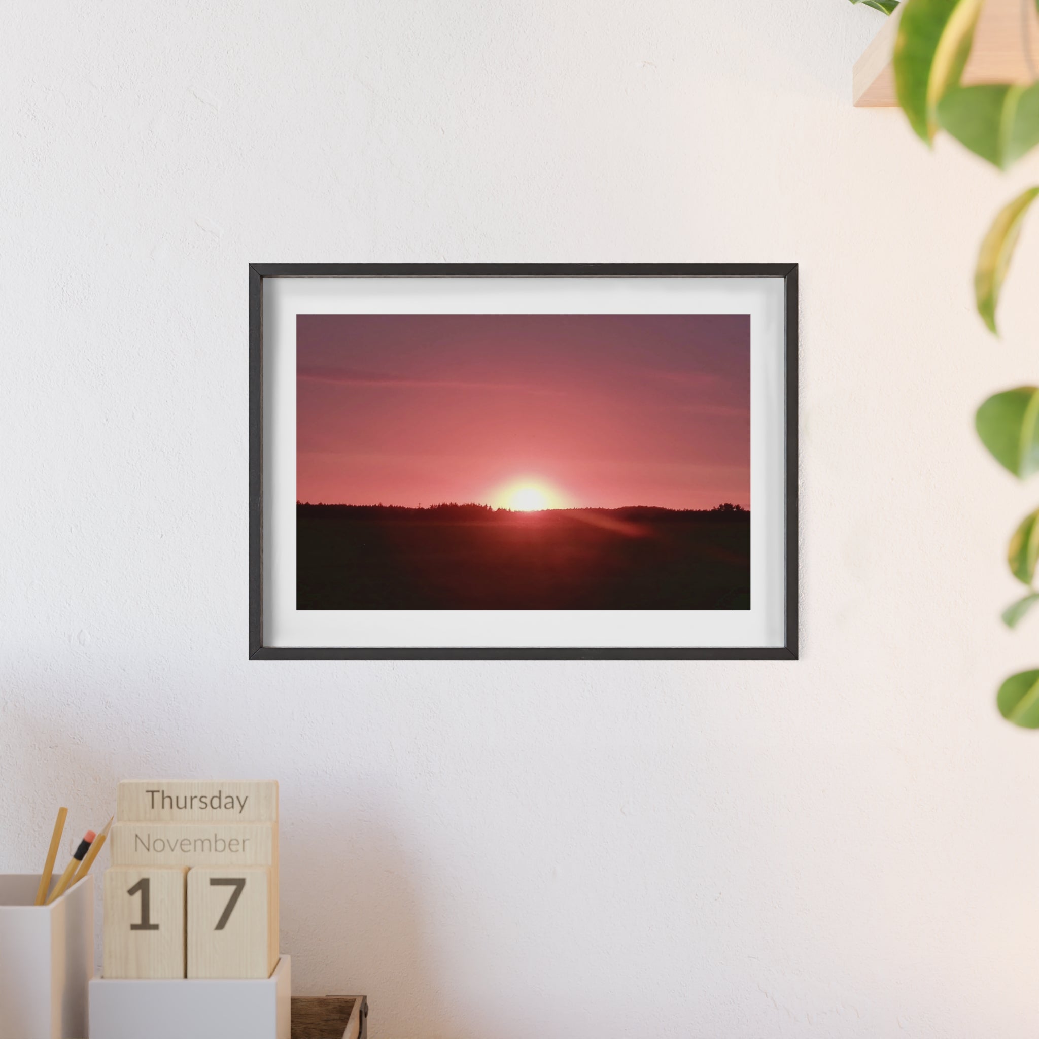 Poster mit Holzrahmen, Art.-Nr. NA 00114 P