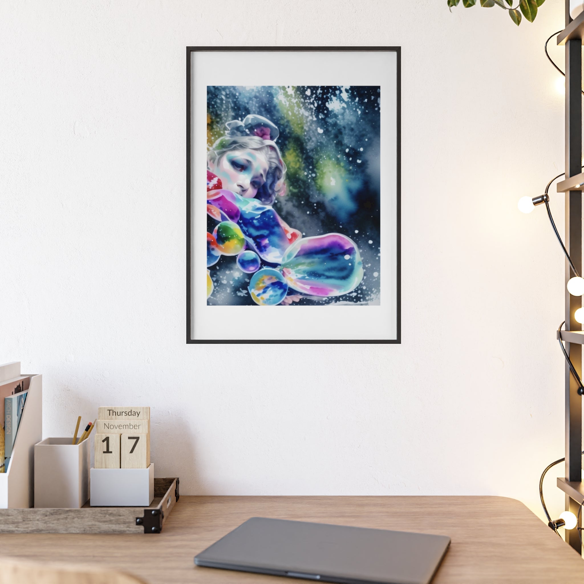 Poster mit Holzrahmen, Art.-Nr. AP 00128 P