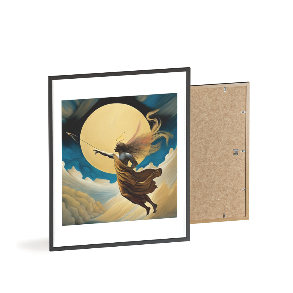 Poster mit Holzrahmen, Art.-Nr. FY 00118 P