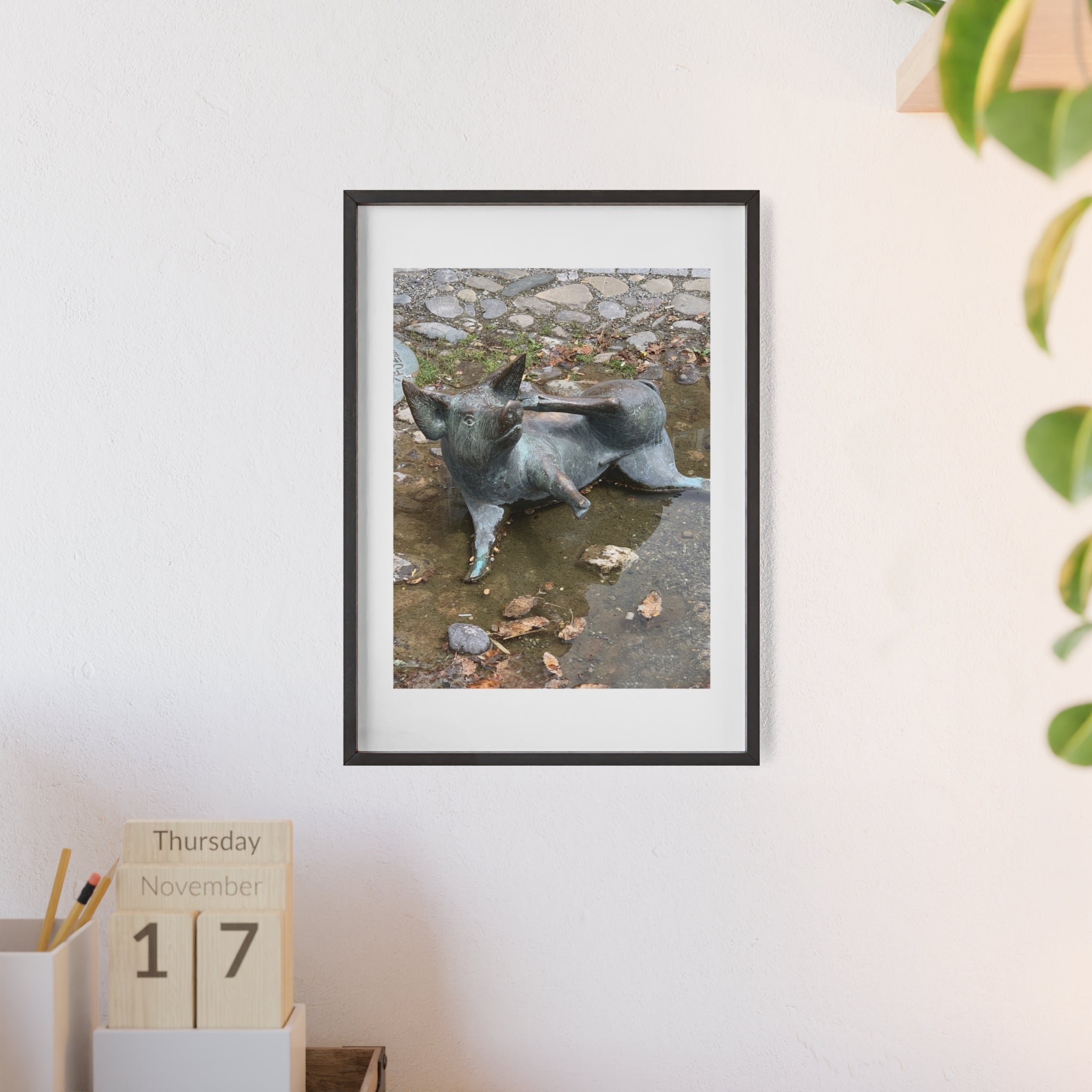 Poster mit Holzrahmen, Art.-Nr. NA 00133 P