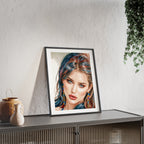 Poster mit Holzrahmen, Art.-Nr. AP 00136 P