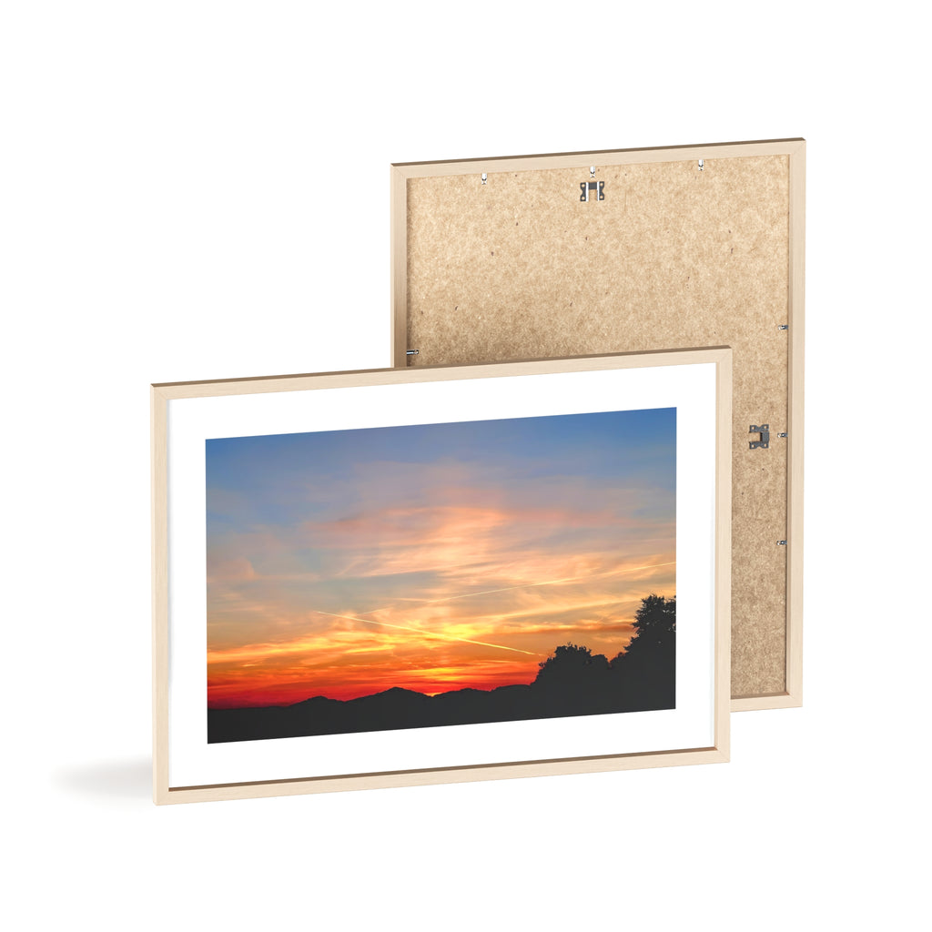 Poster mit Holzrahmen, Art.-Nr. NA 00104 P