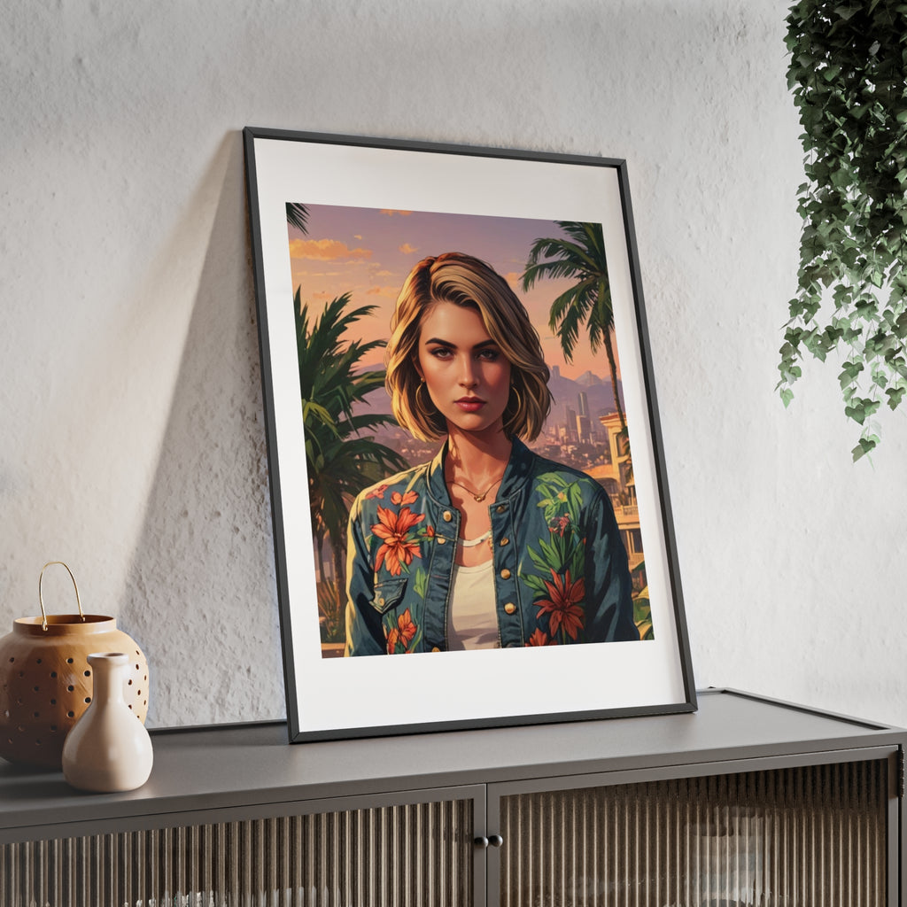 Poster mit Holzrahmen, Art.-Nr. AP 00151 P