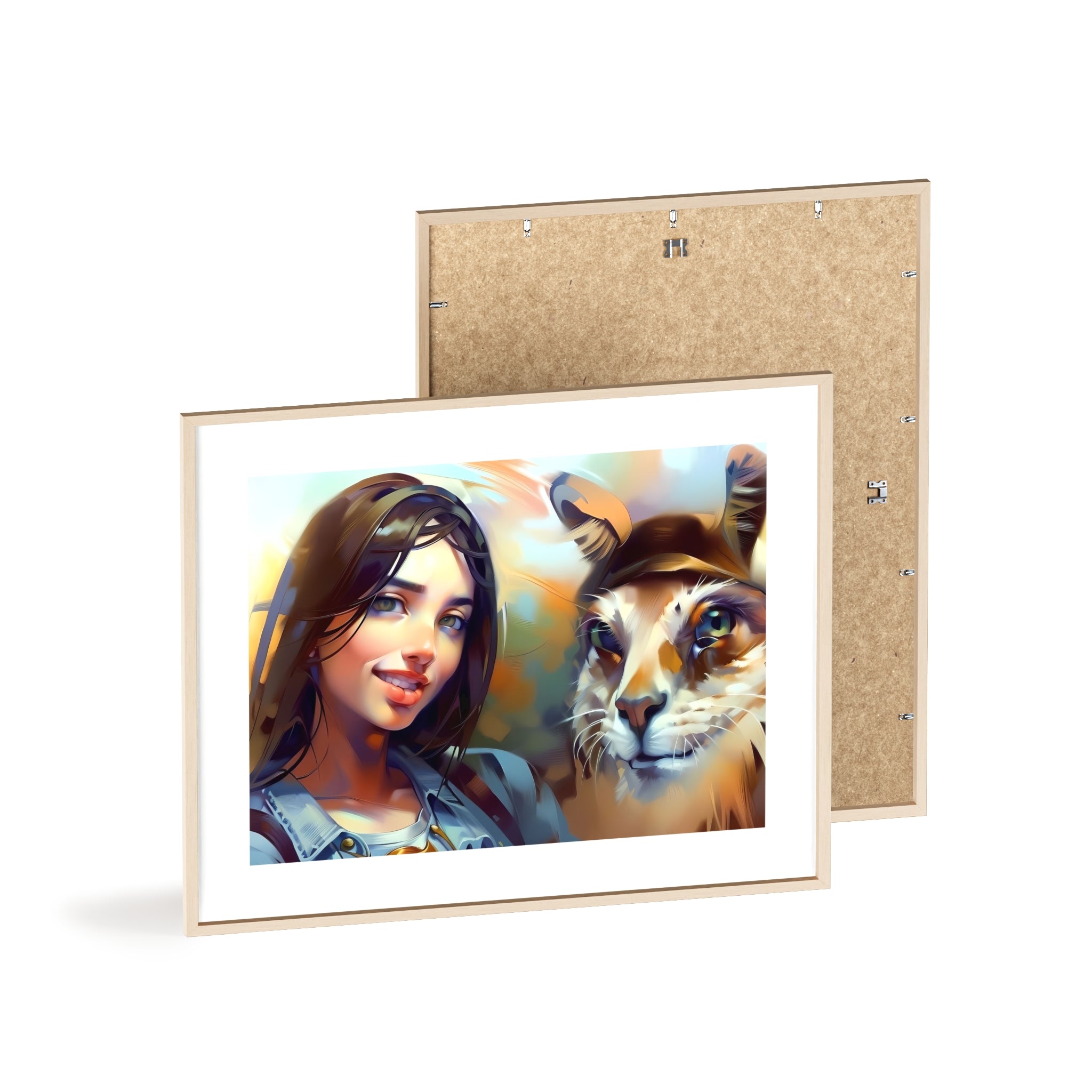 Poster mit Holzrahmen, Art.-Nr. AP 00122 P