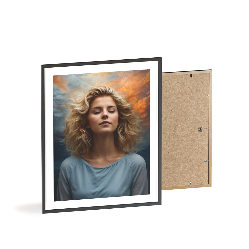 Poster mit Holzrahmen, Art.-Nr. FY 00109 P