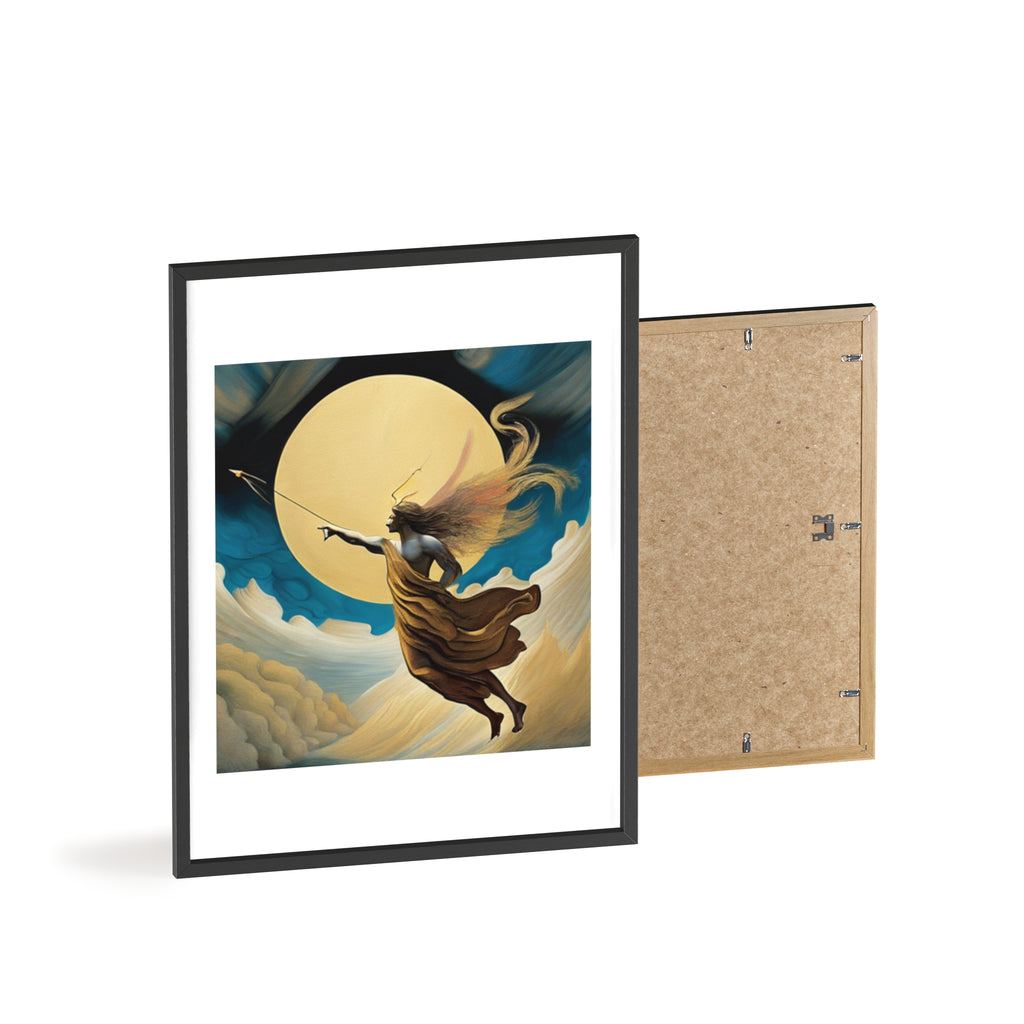 Poster mit Holzrahmen, Art.-Nr. FY 00118 P