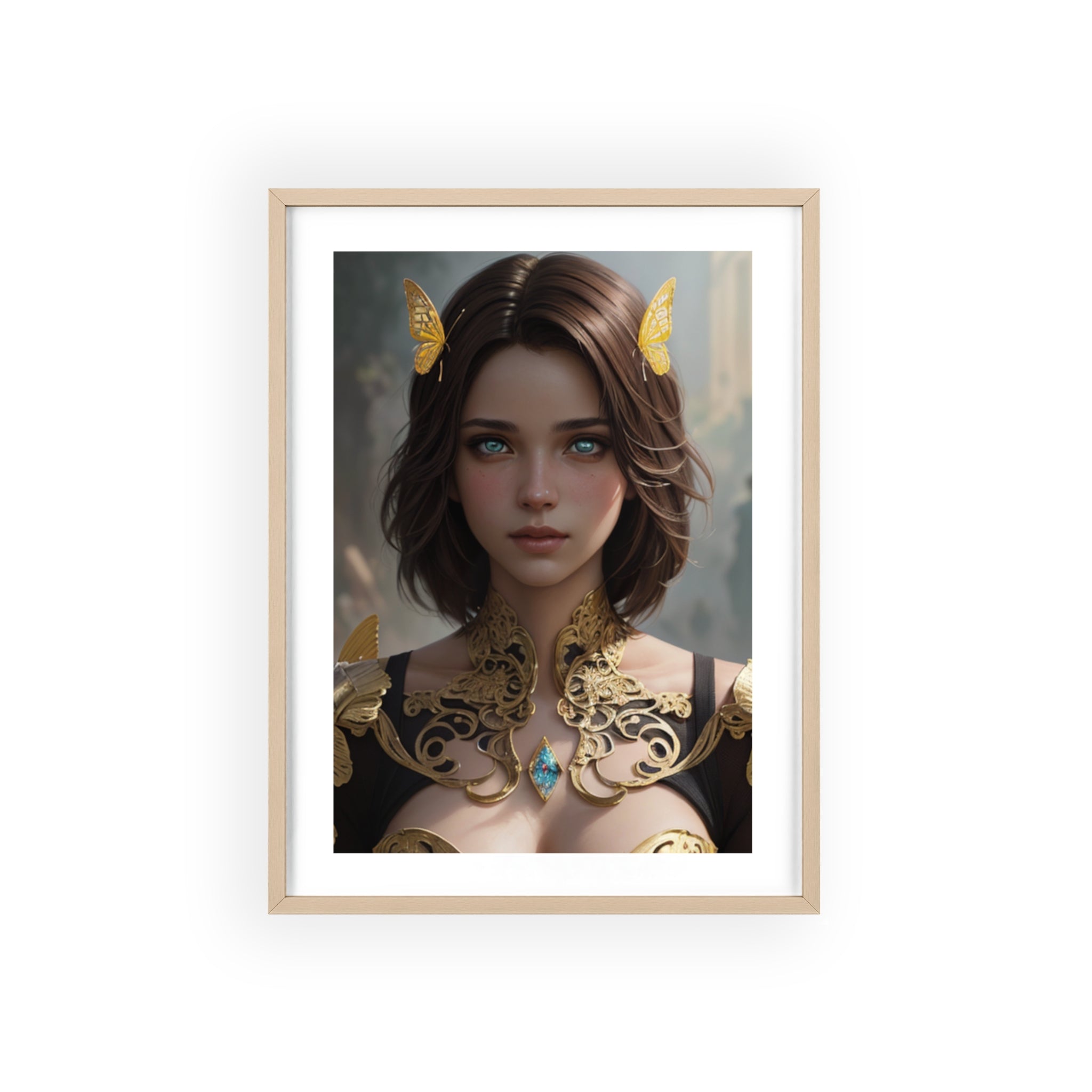 Poster mit Holzrahmen, Art.-Nr. FY 00132 P