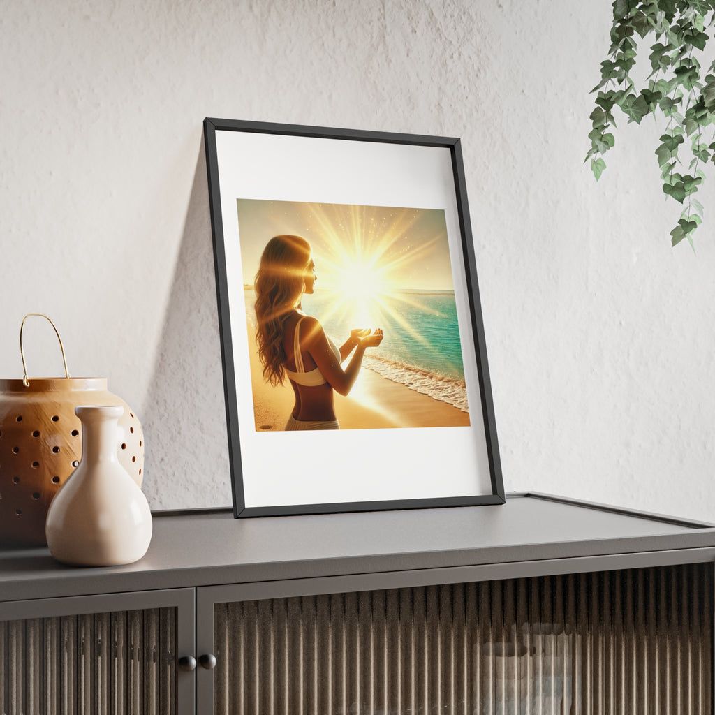 Poster mit Holzrahmen, Art.-Nr. AP 00110 P