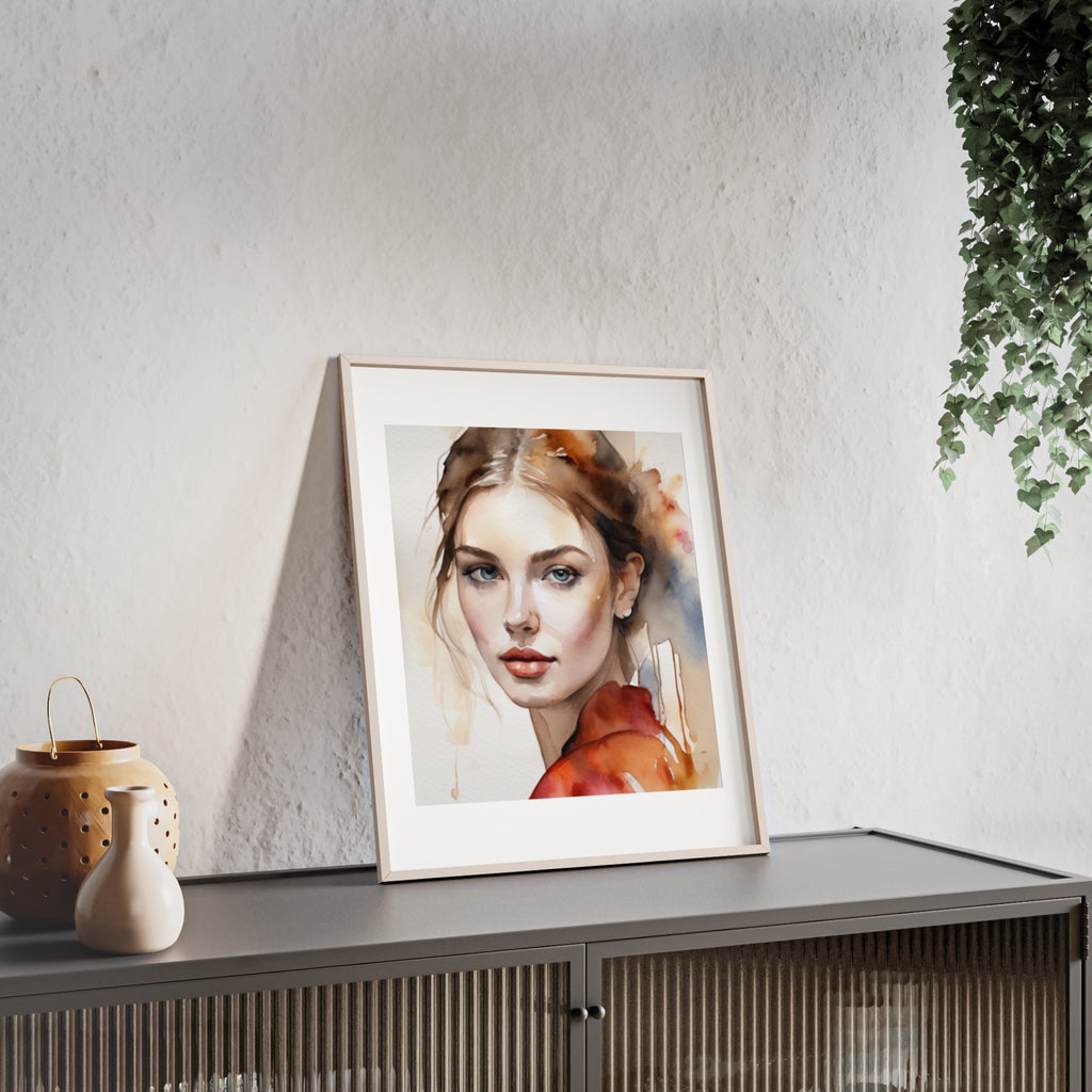 Poster mit Holzrahmen, Art.-Nr. AP 00163 P