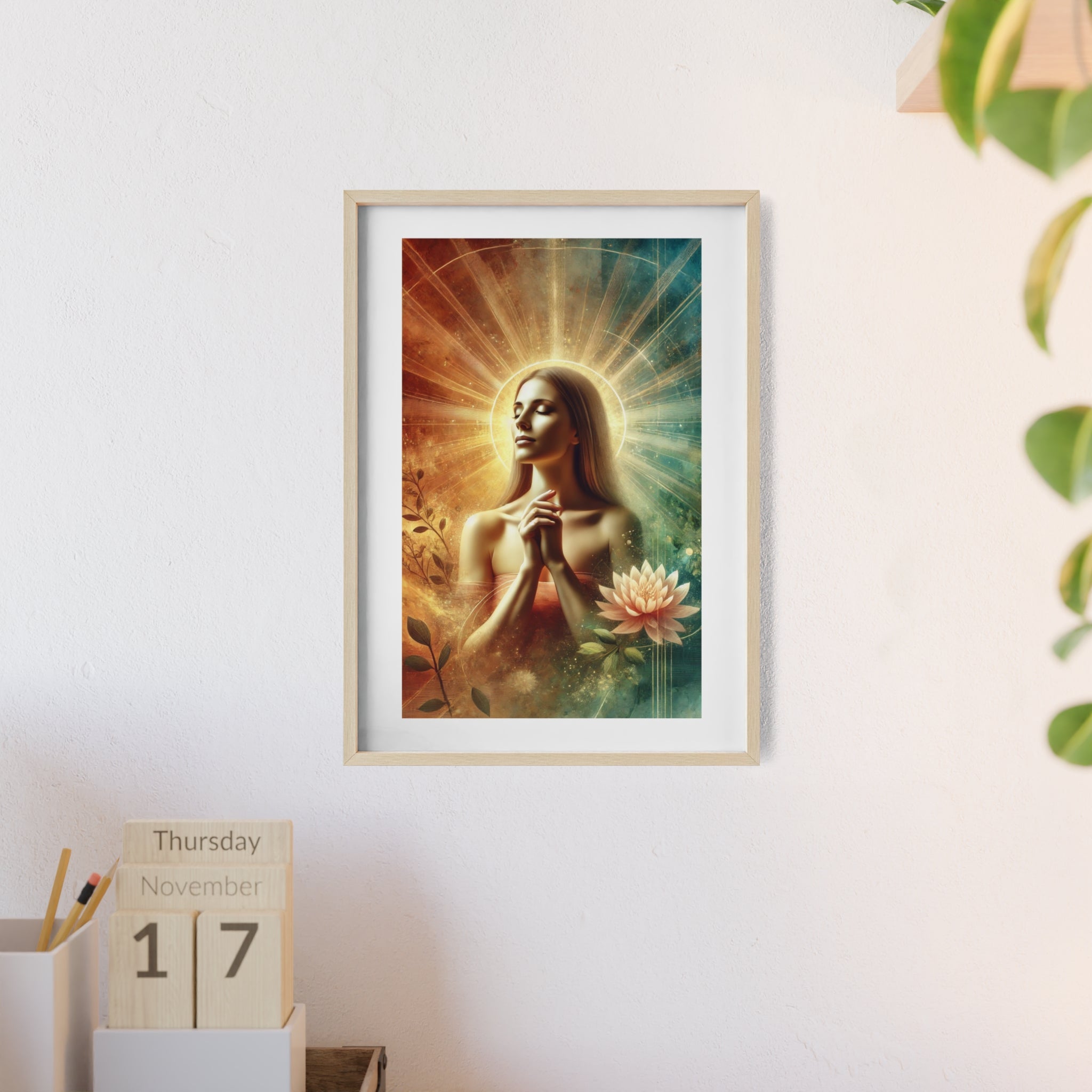 Poster mit Holzrahmen, Art.-Nr. MY 00112 P