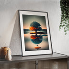 Poster mit Holzrahmen, Art.-Nr. FY 00126 P