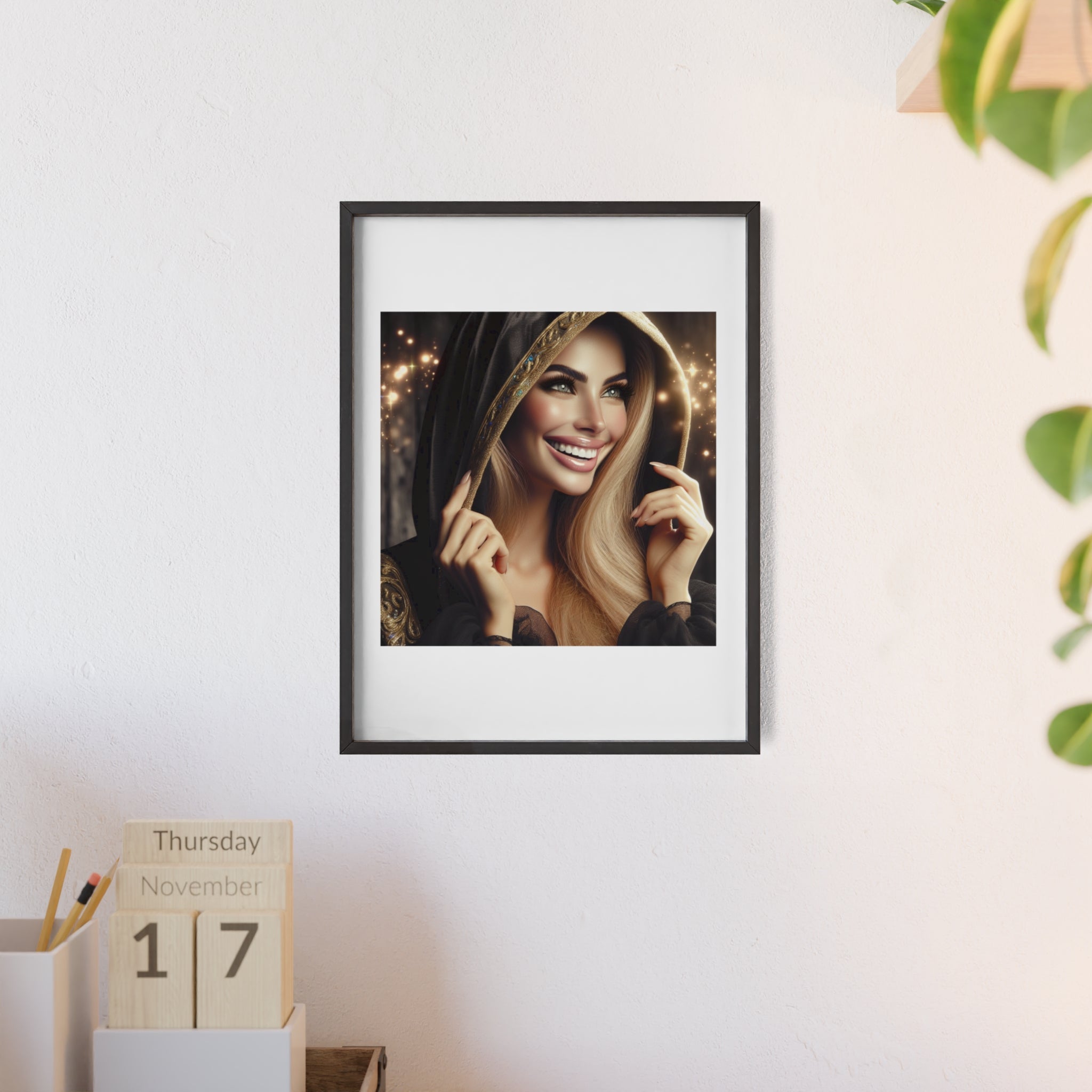 Poster mit Holzrahmen, Art.-Nr. AP 00159 P