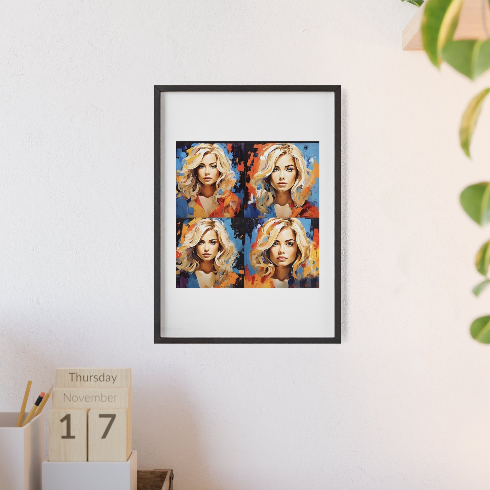 Poster mit Holzrahmen, Art.-Nr. AP 00126 P