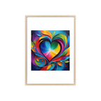 Poster mit Holzrahmen, Art.-Nr. FY 00114 P