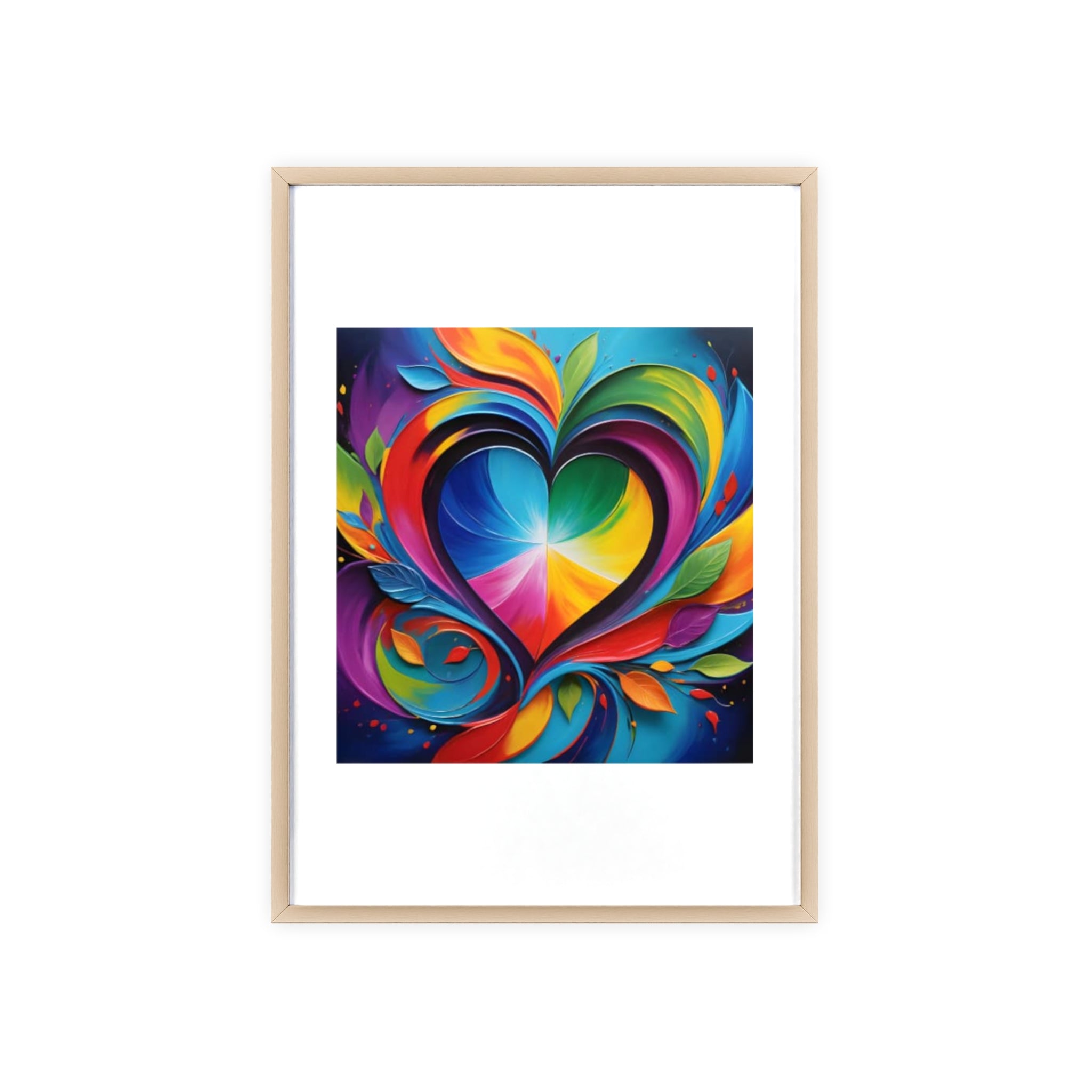 Poster mit Holzrahmen, Art.-Nr. FY 00114 P