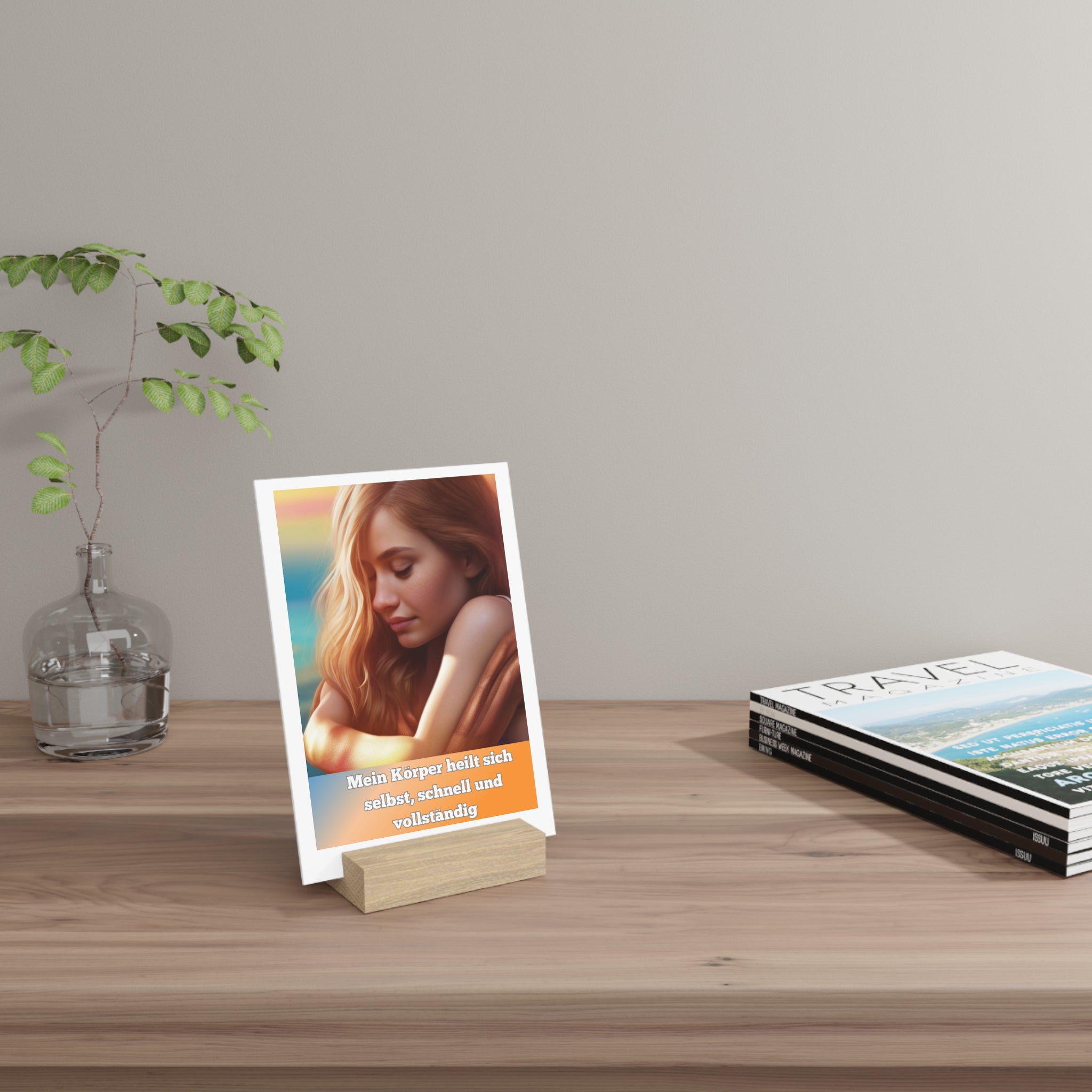 Aufsteller mit Ständer, Art.-Nr. G 001e-1