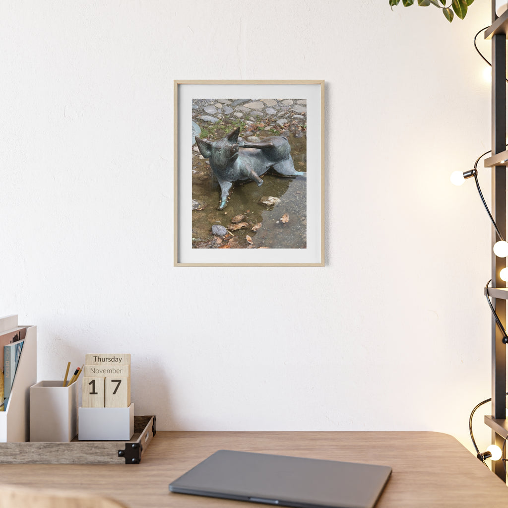 Poster mit Holzrahmen, Art.-Nr. NA 00133 P