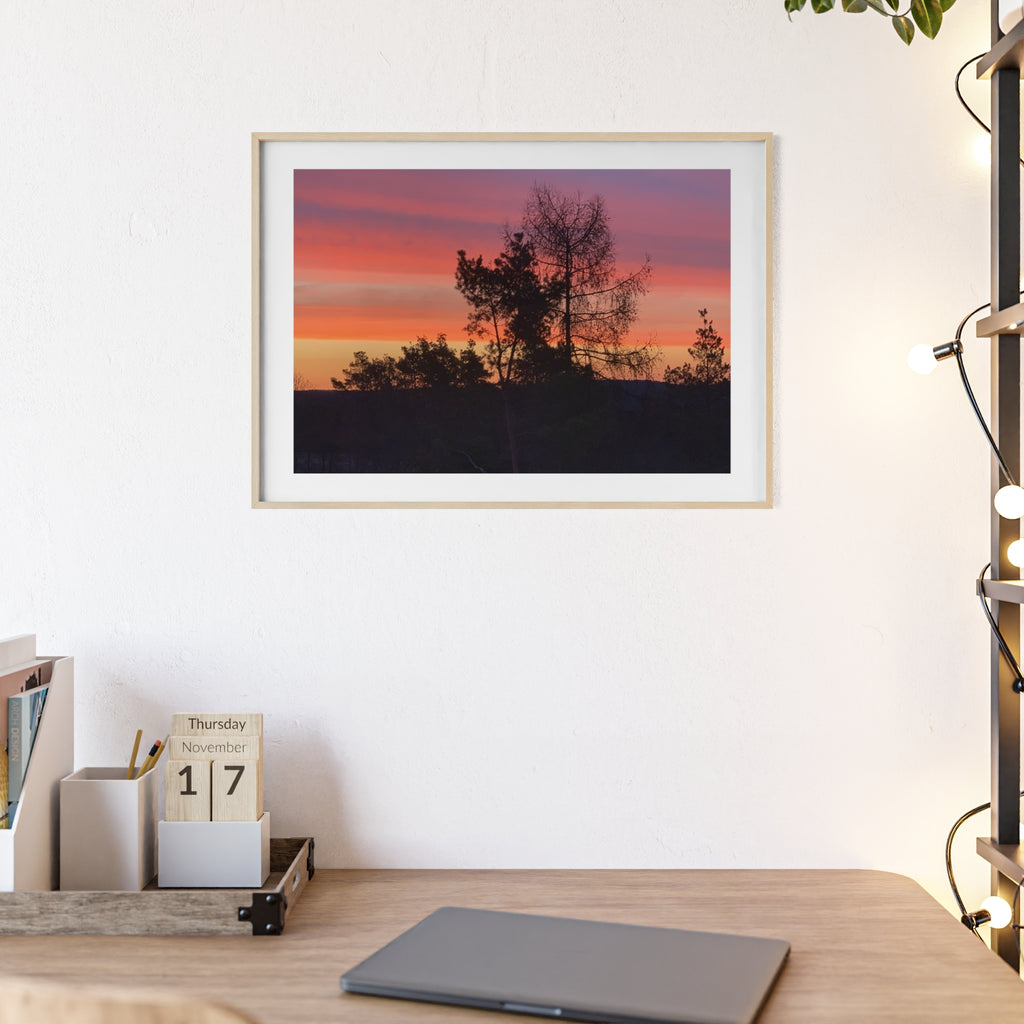 Poster mit Holzrahmen, Art.-Nr. NA 00136 P