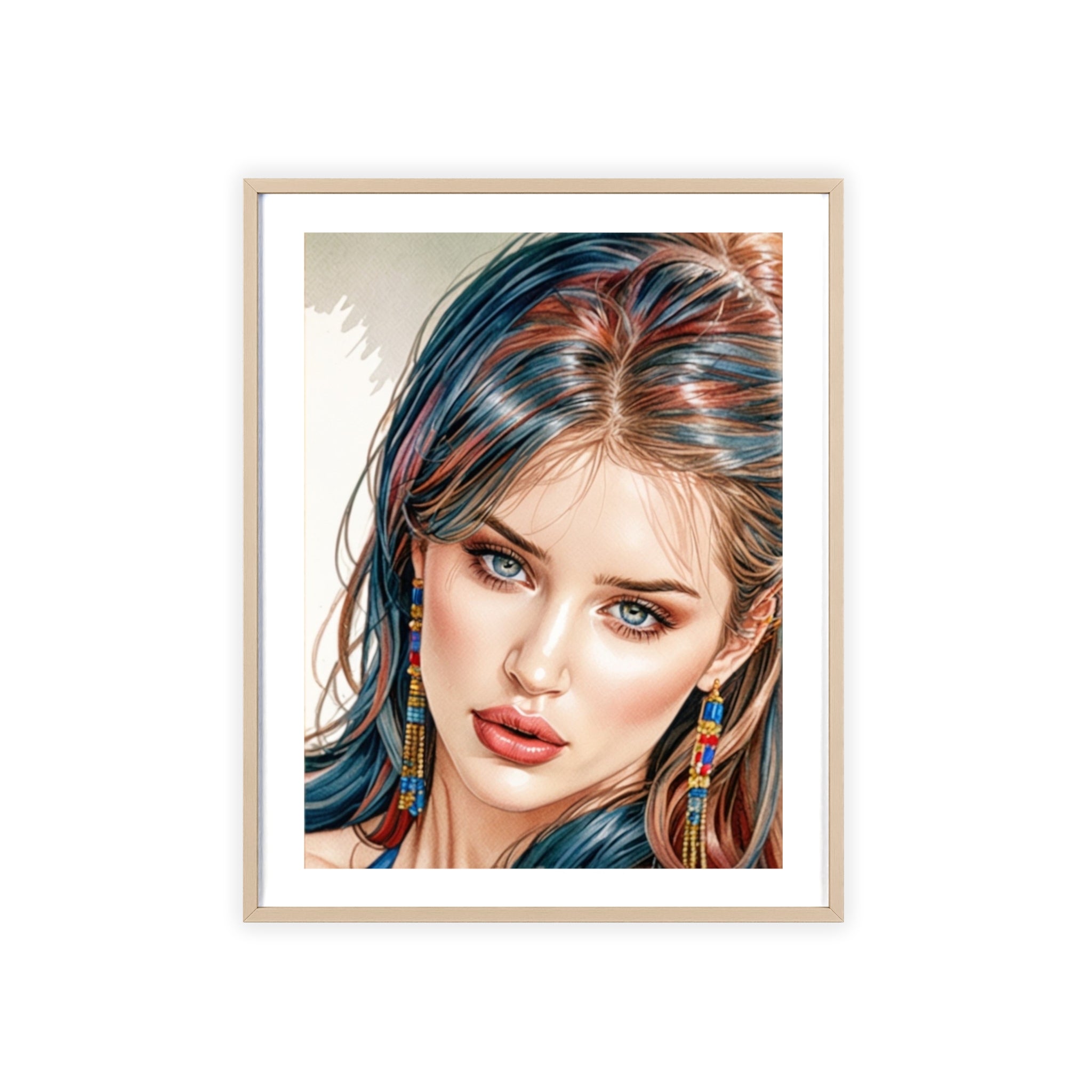 Poster mit Holzrahmen, Art.-Nr. AP 00136 P