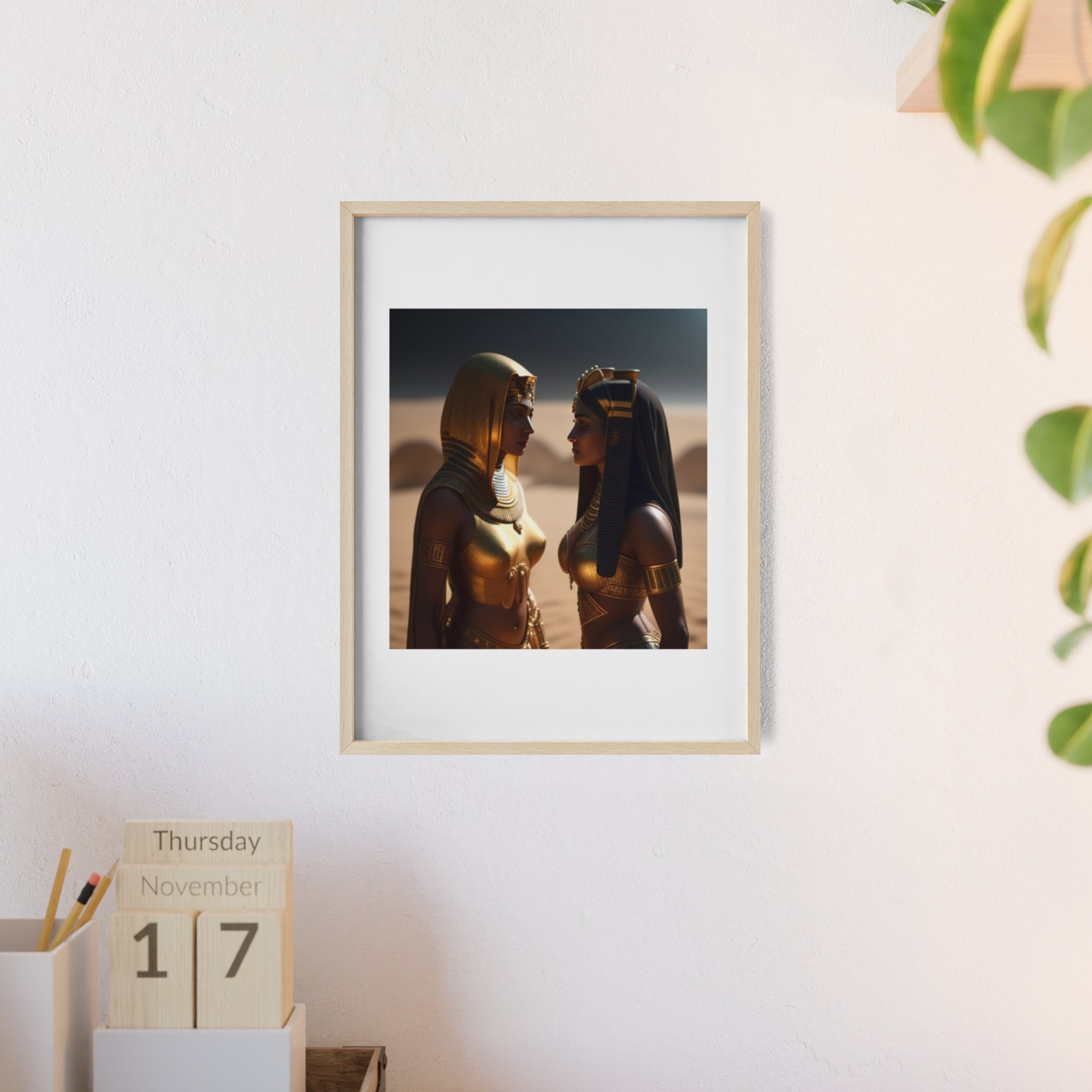 Poster mit Holzrahmen, Art.-Nr. FY 00116 P