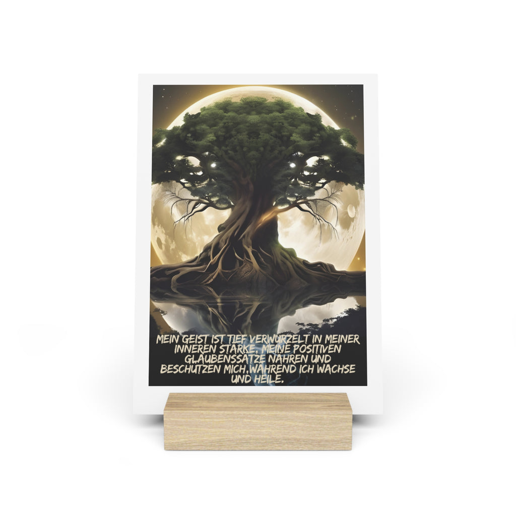 Aufsteller mit Ständer, Art.-Nr. G 001a-6