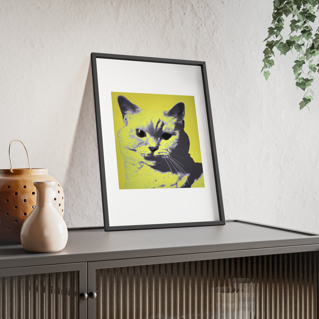 Poster mit Holzrahmen, Art.-Nr. FY 00135 P