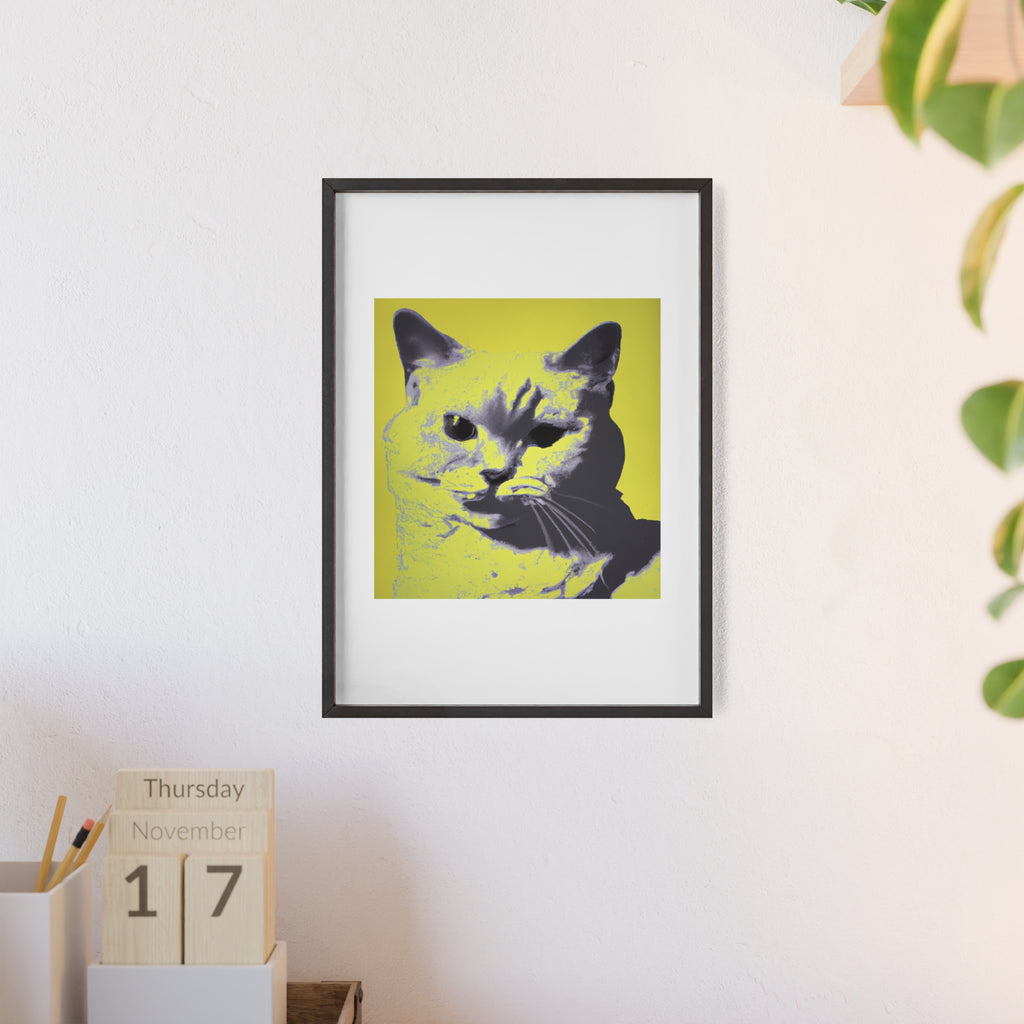 Poster mit Holzrahmen, Art.-Nr. FY 00135 P