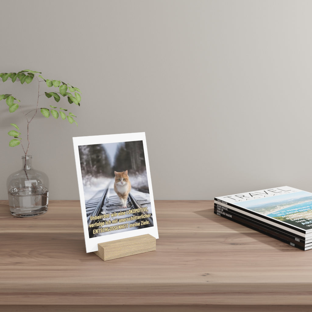 Aufsteller mit Ständer, Art.-Nr. G 002-1