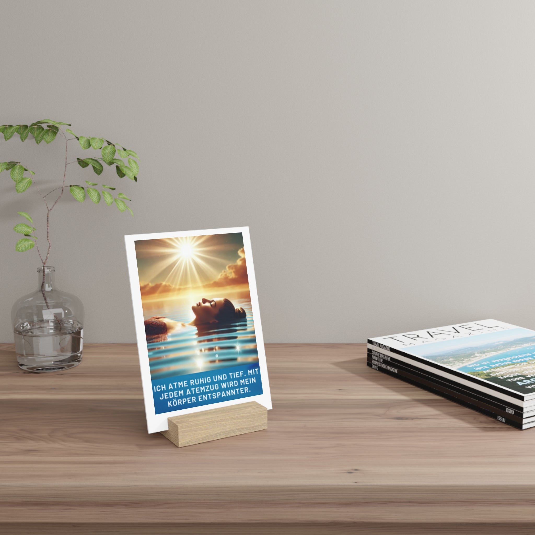 Aufsteller mit Ständer, Art.-Nr. G 004-6