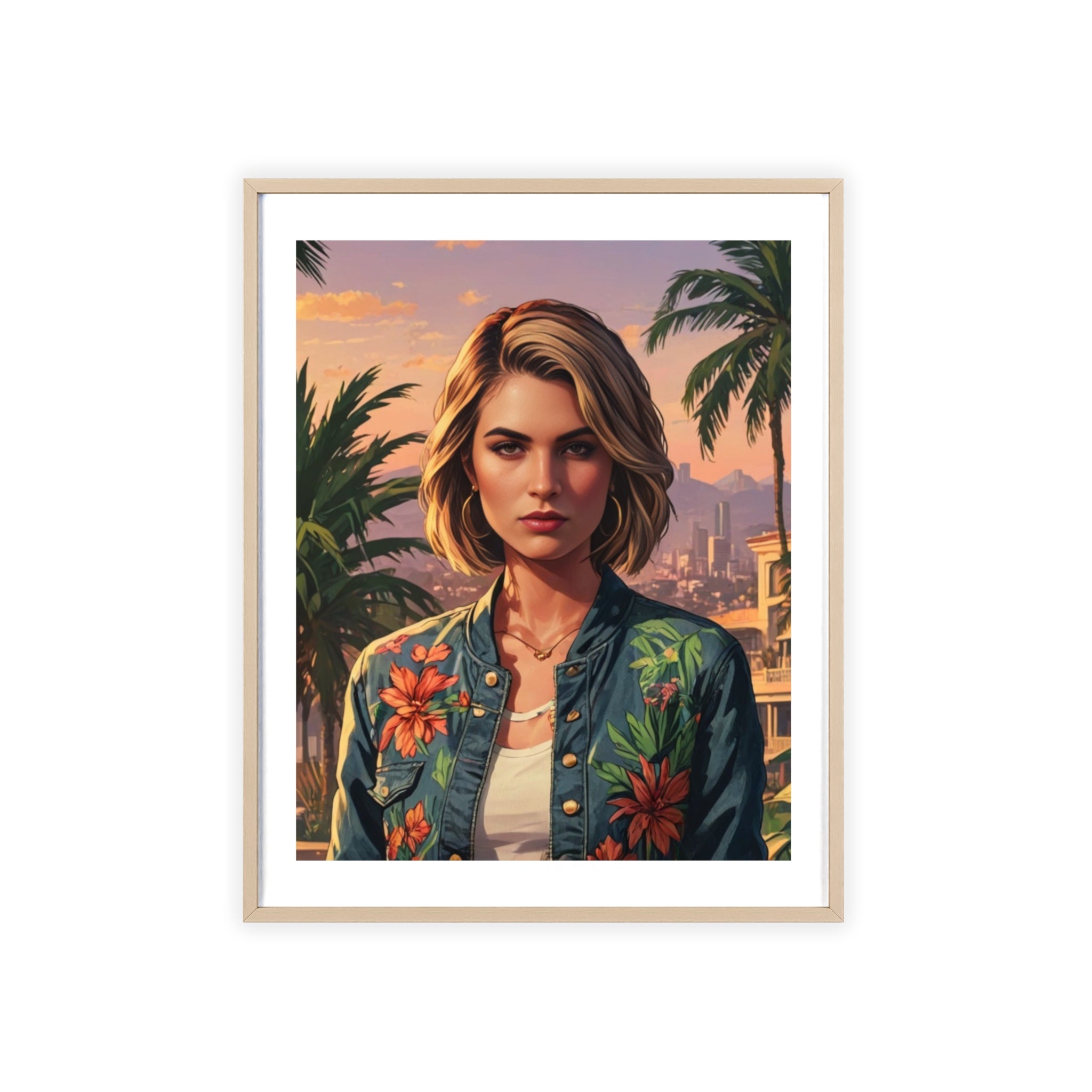 Poster mit Holzrahmen, Art.-Nr. AP 00151 P