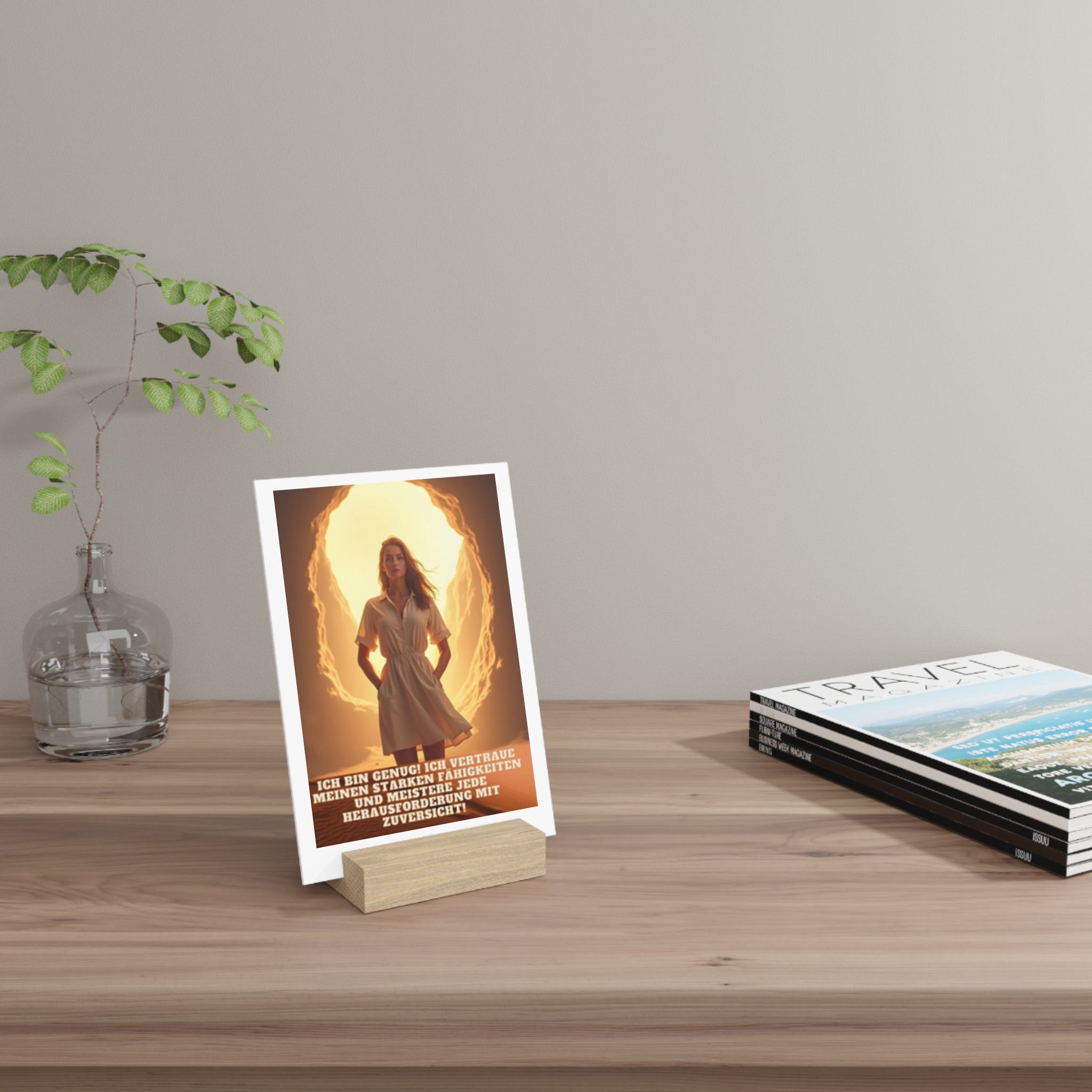 Aufsteller mit Ständer, Art.-Nr. G 002-3