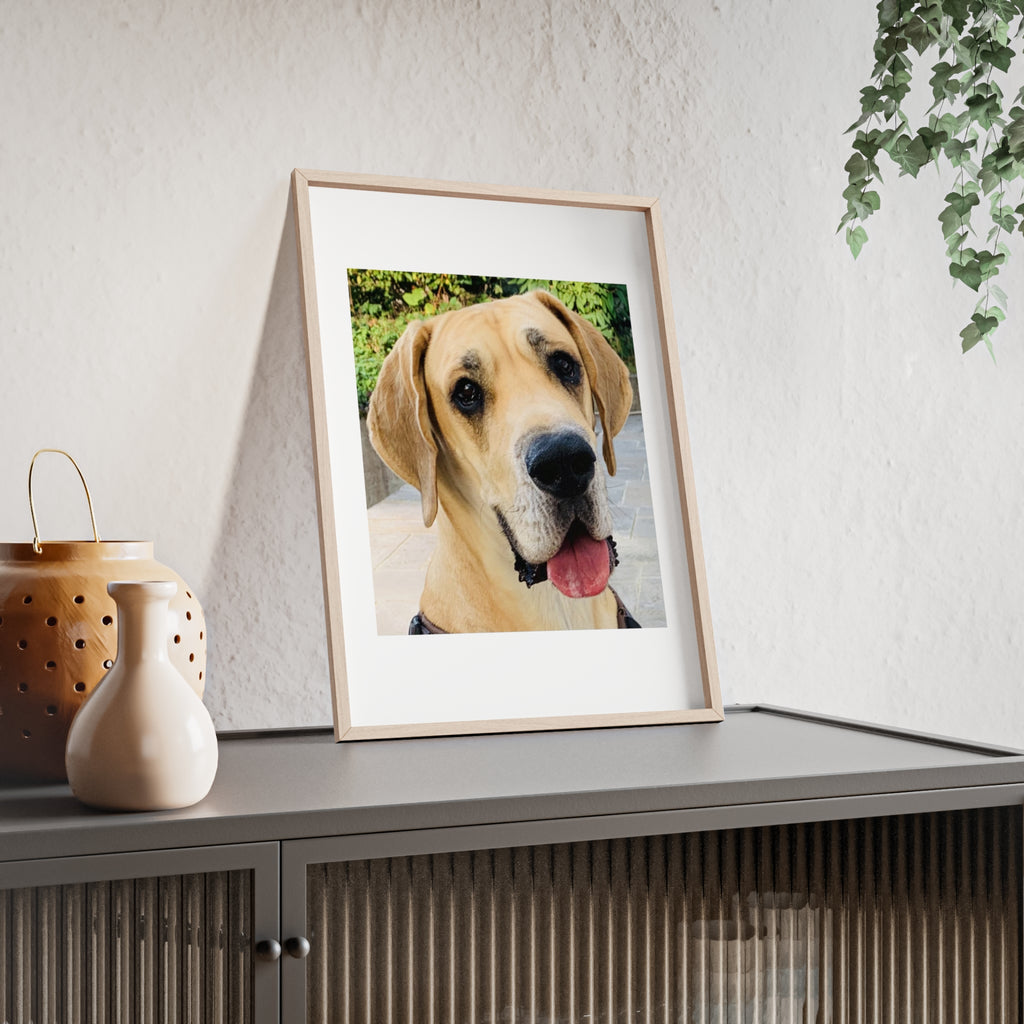 Poster mit Holzrahmen, Art.-Nr. T 00103 P