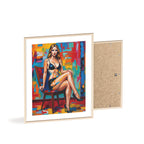 Poster mit Holzrahmen, Art.-Nr. AP 00145 P