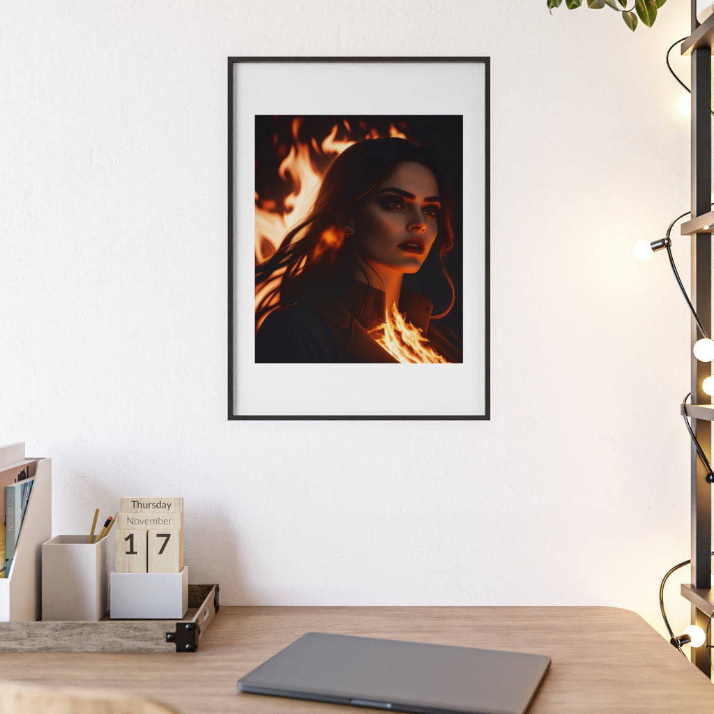 Poster mit Holzrahmen, Art.-Nr. MY 00104 P