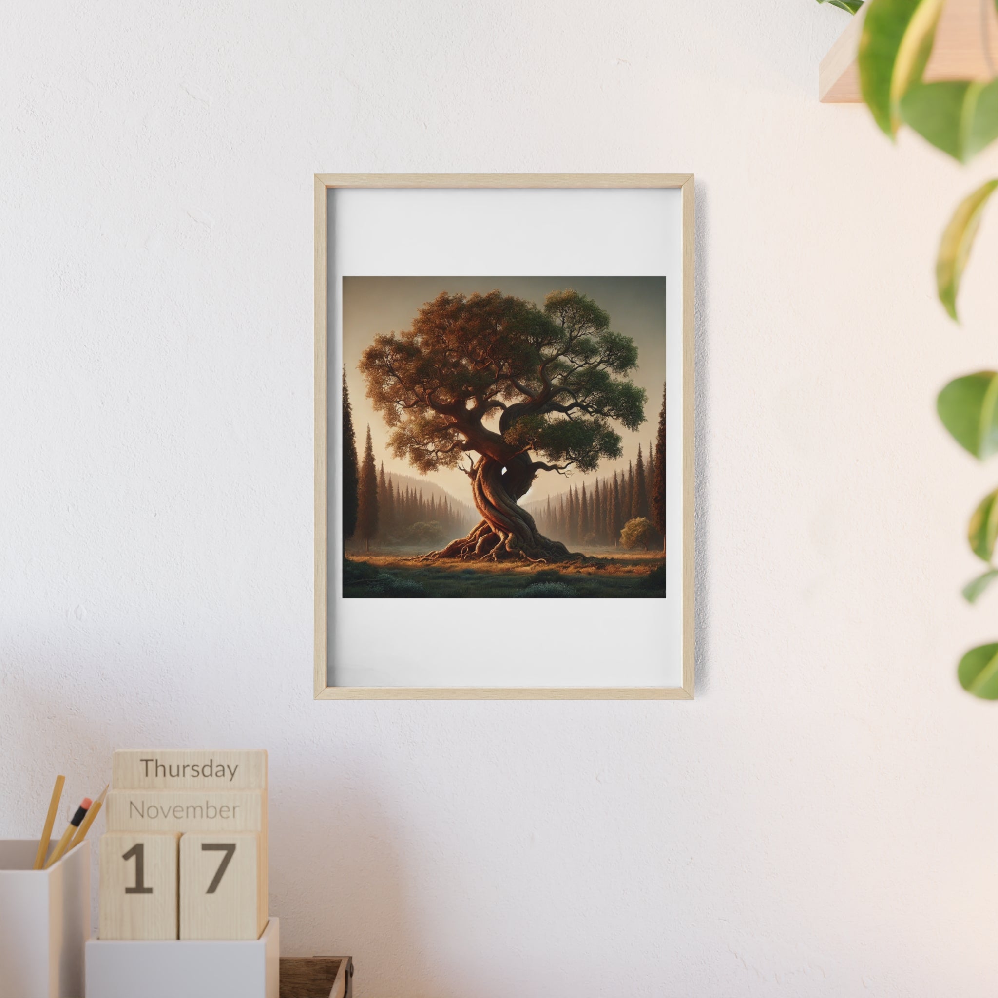 Poster mit Holzrahmen, Art.-Nr. AP 00108 P