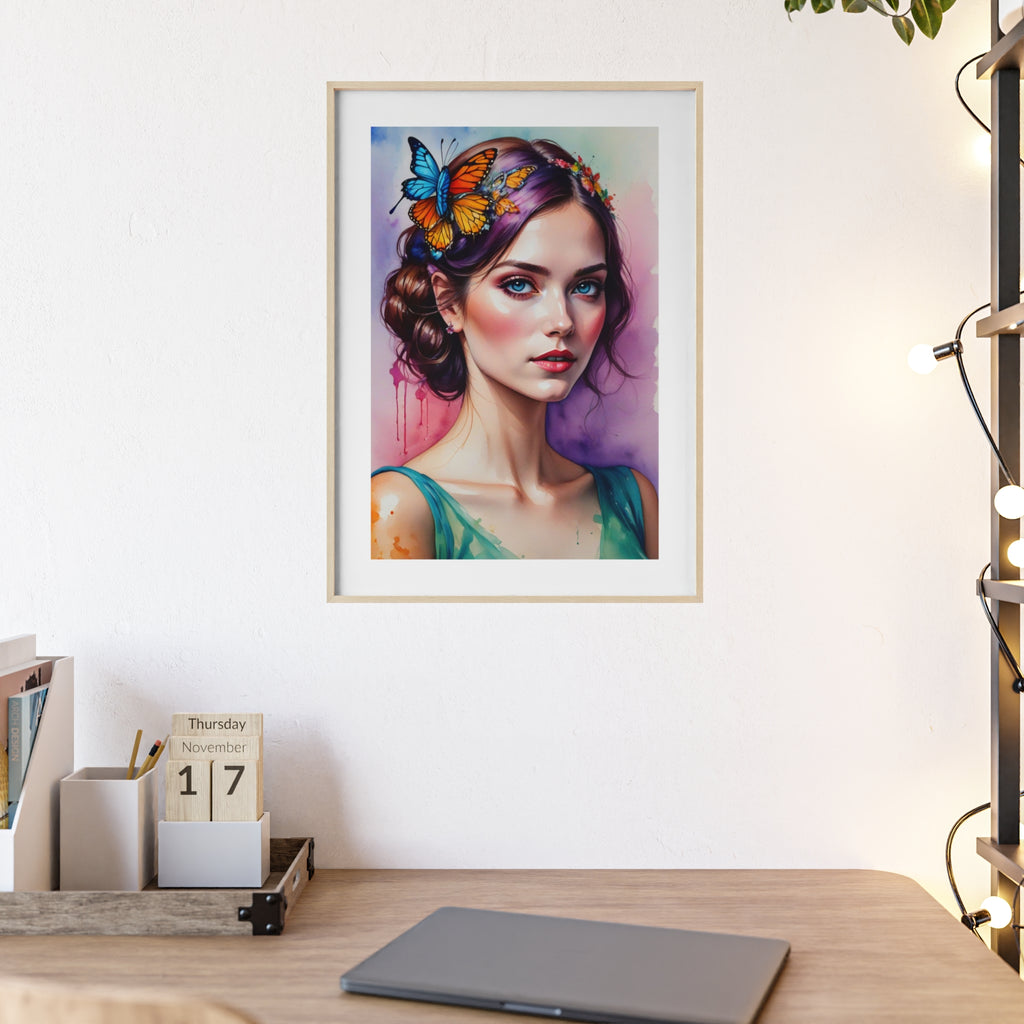 Poster mit Holzrahmen, Art.-Nr. AP 00140 P