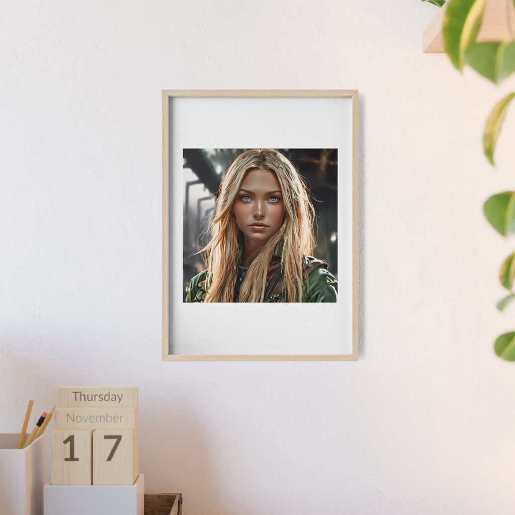 Poster mit Holzrahmen, Art.-Nr. AP 00164 P