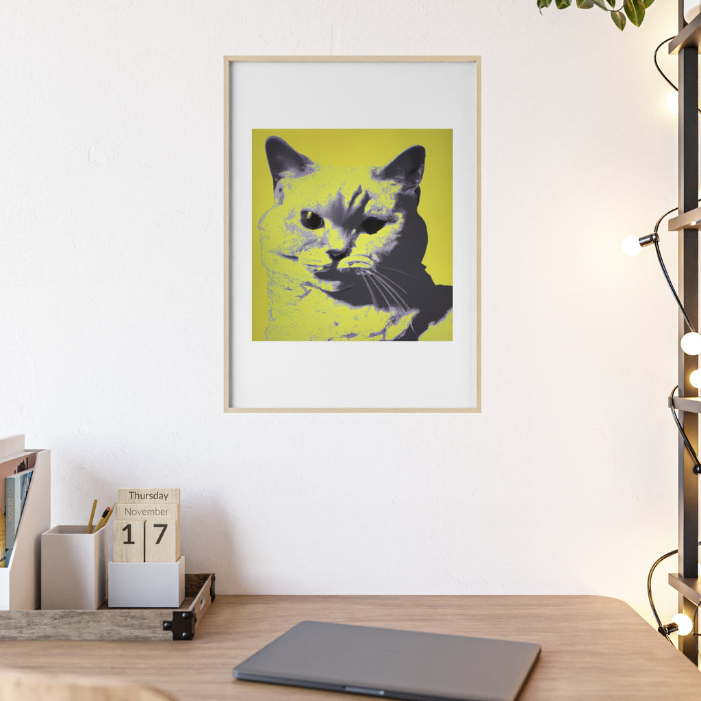 Poster mit Holzrahmen, Art.-Nr. FY 00135 P