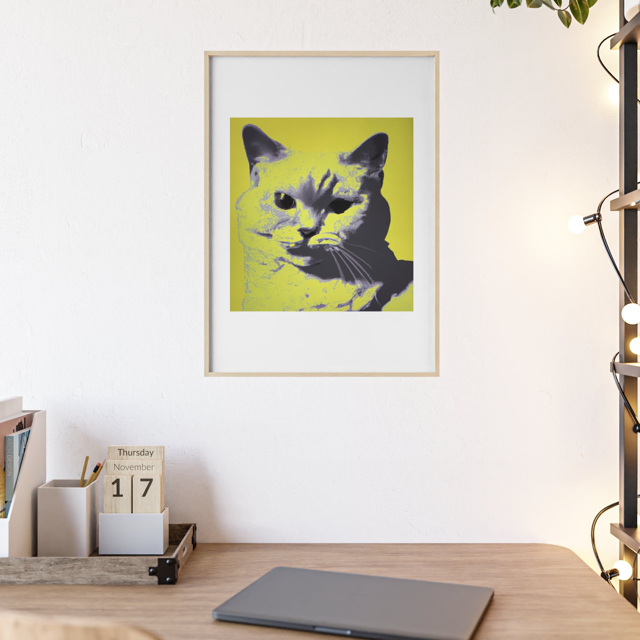 Poster mit Holzrahmen, Art.-Nr. FY 00135 P