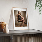 Poster mit Holzrahmen, Art.-Nr. AP 00143 P