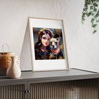 Poster mit Holzrahmen, Art.-Nr. AP 00123 P