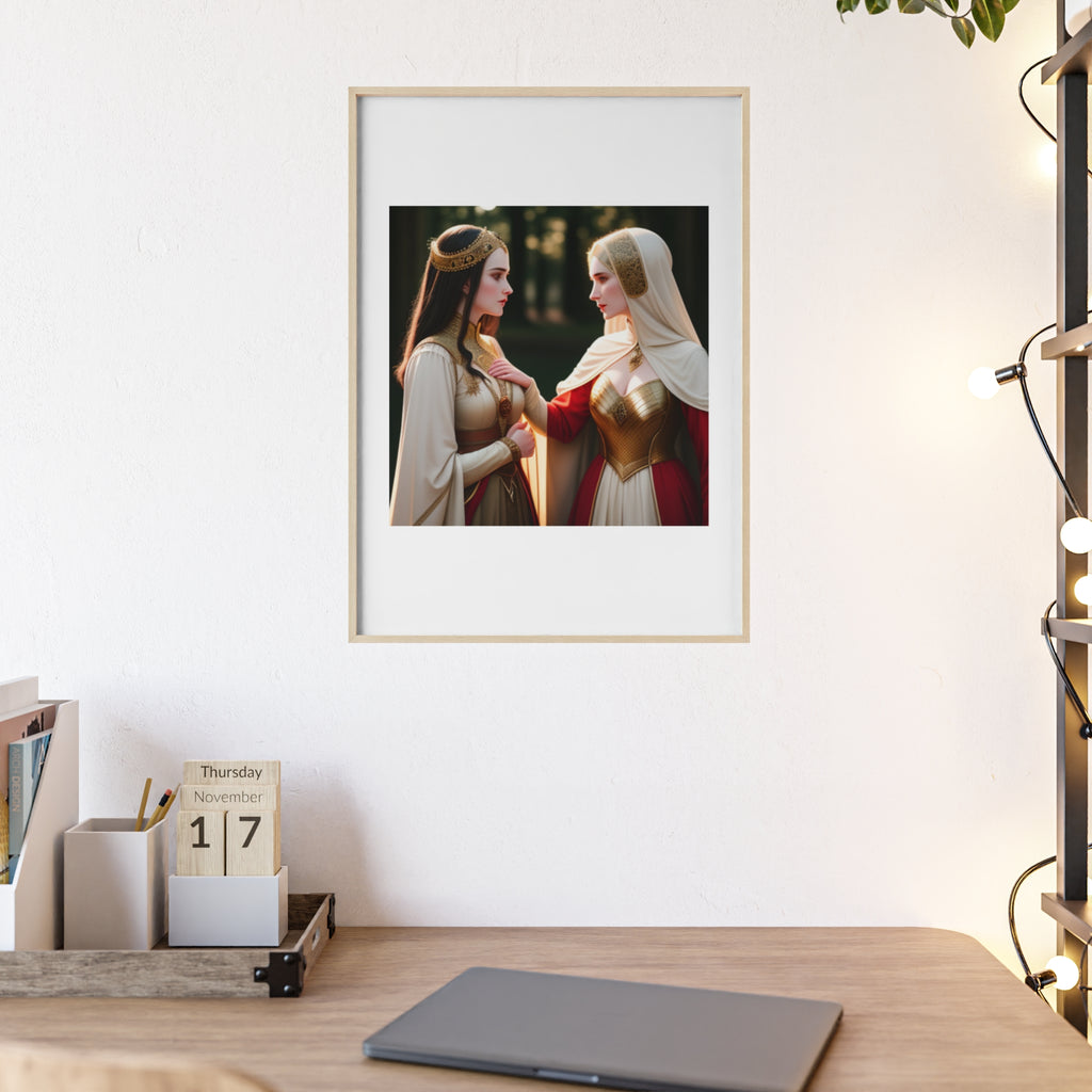 Poster mit Holzrahmen, Art.-Nr. FY 00115 P