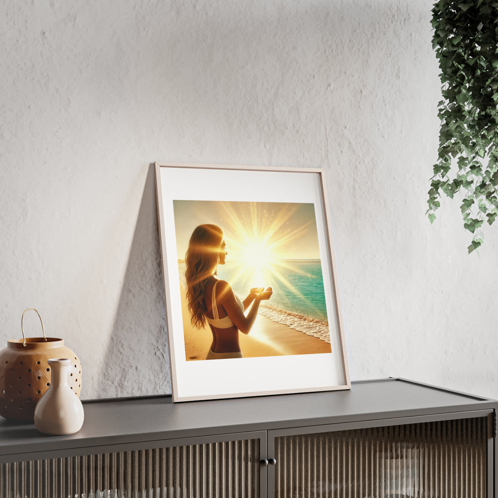 Poster mit Holzrahmen, Art.-Nr. AP 00110 P