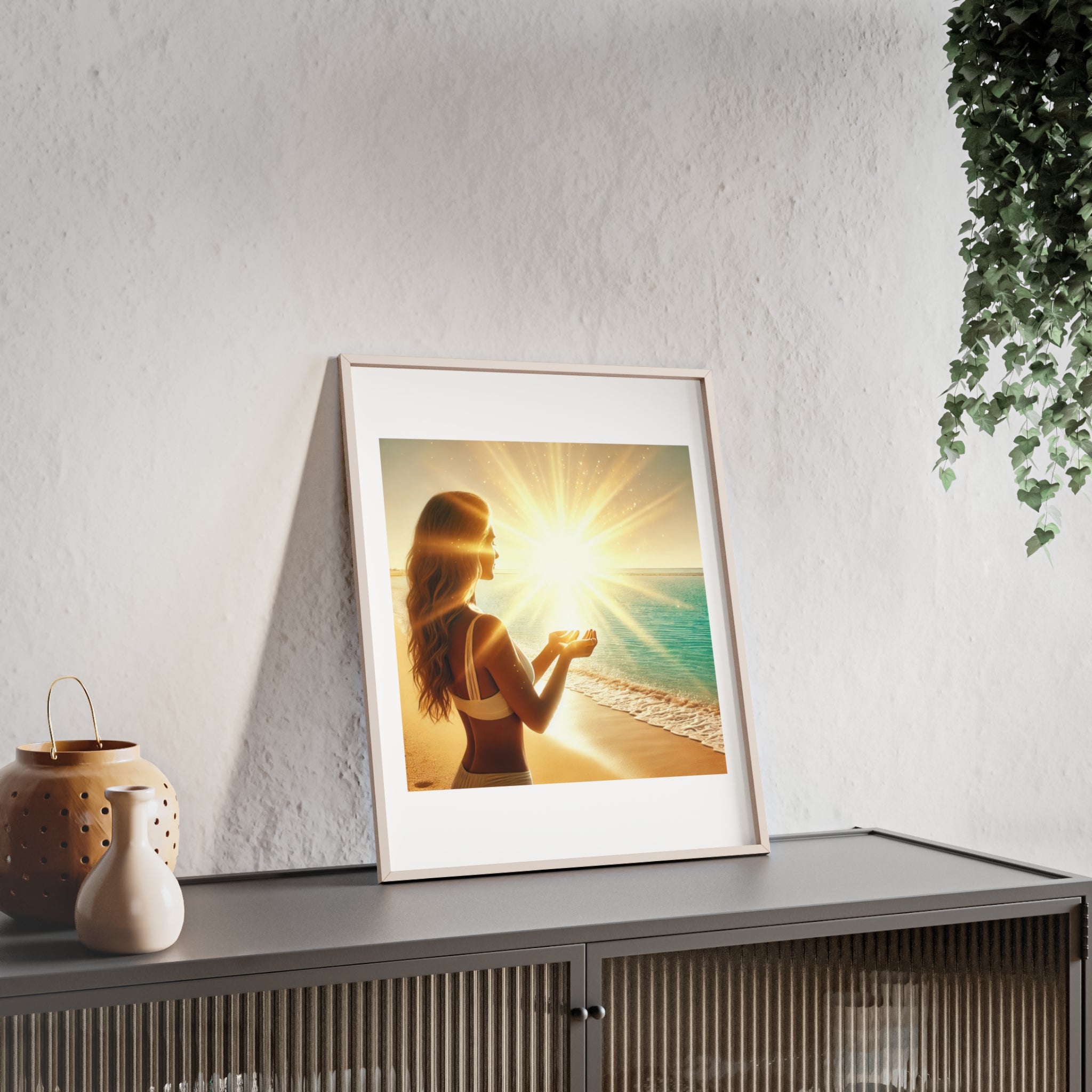 Poster mit Holzrahmen, Art.-Nr. AP 00110 P