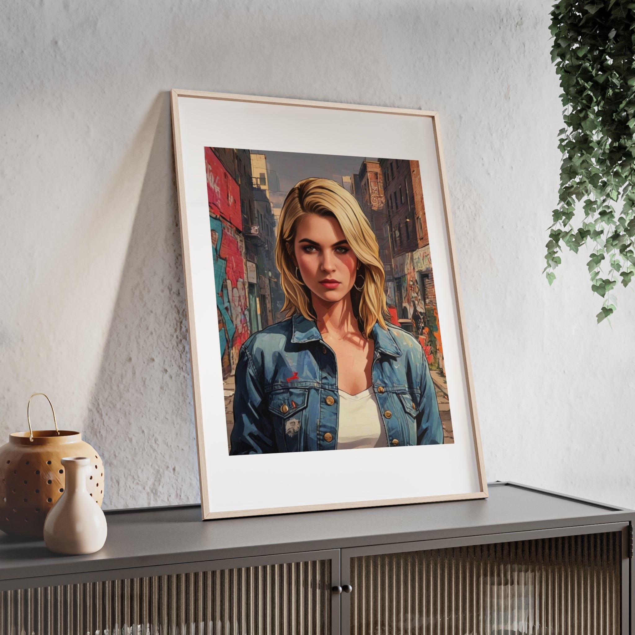 Poster mit Holzrahmen, Art.-Nr. AP 00153 P